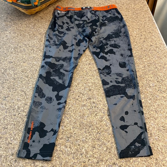 Under Armour HeatGear Compression Tights Pants Leggings Medium - Picture 10 of 15